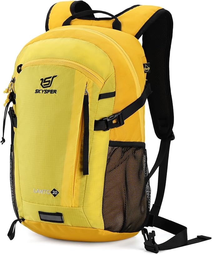SKYSPER Small Hiking Backpack, 20L Lightweight Travel Backpacks Hiking Daypack for Women Men
