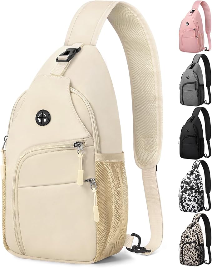 Crossbody Bags for Women Man Waterproof Sling Bag Backpack Trendy Casual Cross Body Bag with