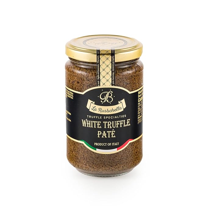 La Rustichella - White Truffle Patè 9.88 oz (280 gr) - 100% Made in Italy | Vegan, Gluten-Free