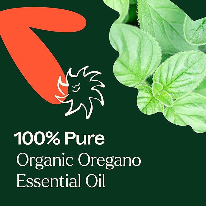 Plant Therapy Organic Oregano Essential Oil 100% Pure, USDA Certified Organic, Undiluted, Natural