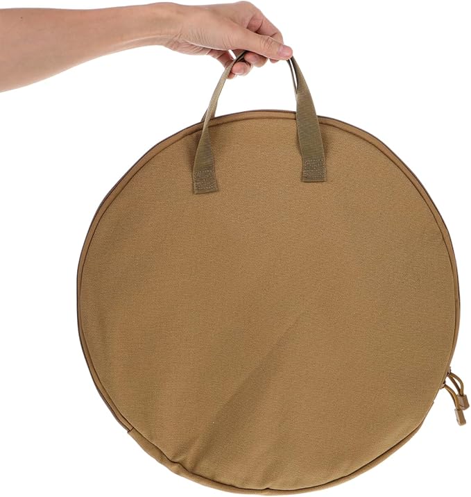 Garneck Outdoor Cast Iron Skillet Storage Bag Portable Frying Pan Pouch for Camp Cooking Convenient
