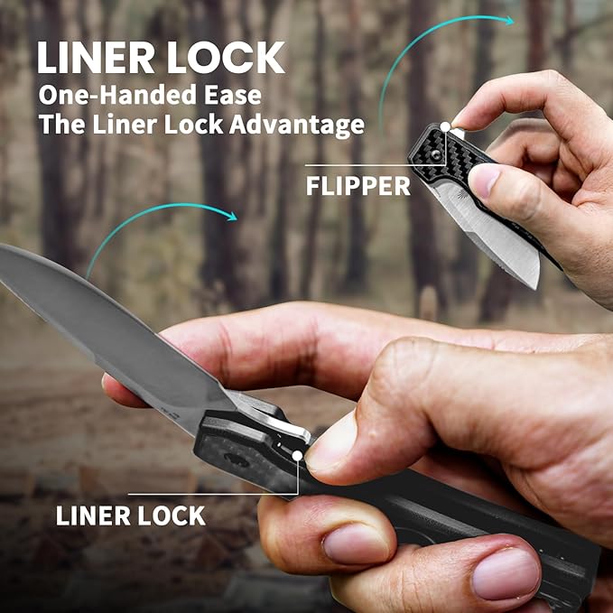 Kizer Nice Guy Pocket Folding Knife, 2.84" 154CM Blade, Lightweight Sharp Camping and Hiking Knife
