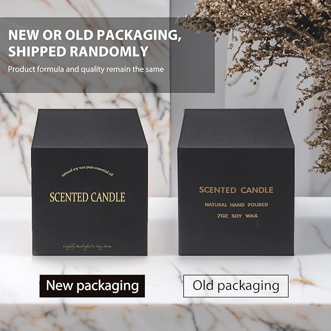 MOASITN Sandalwood Heavenly Scented Candles for Home| Natural Soy Aromatherapy Candle| Handmade