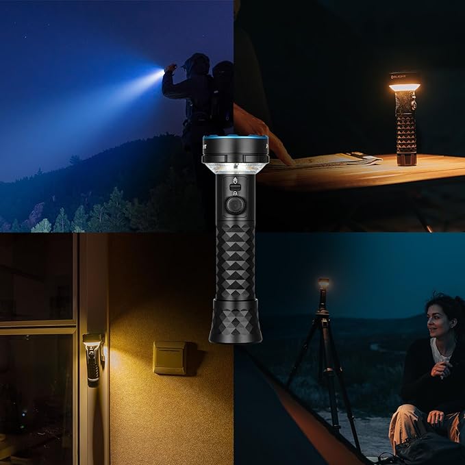 OLIGHT Prowess Rechargeable High Lumen Flashlights, 5,000lms Super Bright Flashlight with Holster