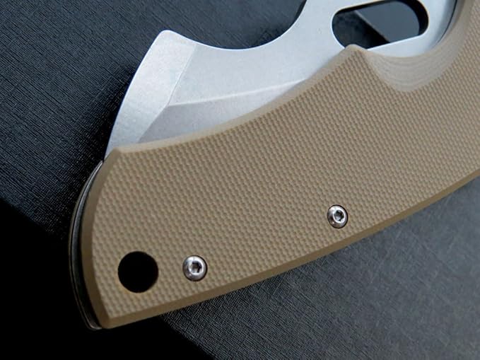 Eafengrow Pocket Knives D2 Blade and G10 Handle Folding Camping Knife Mini Outdoor Pocket Knife