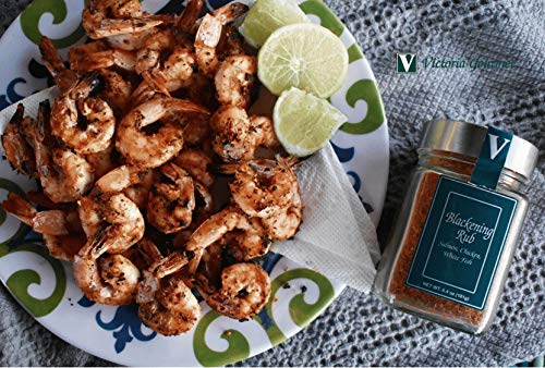 Blackening Seasoning Rub – Smoky Cajun Spice Blend with Garlic, Cumin & Chipotle for Fish, Chicken