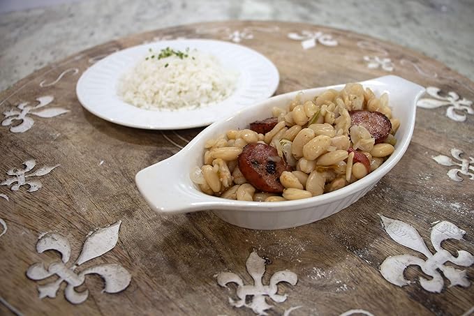 Seasoned White Beans 16 oz Ragin Cajun (Pack of 12)