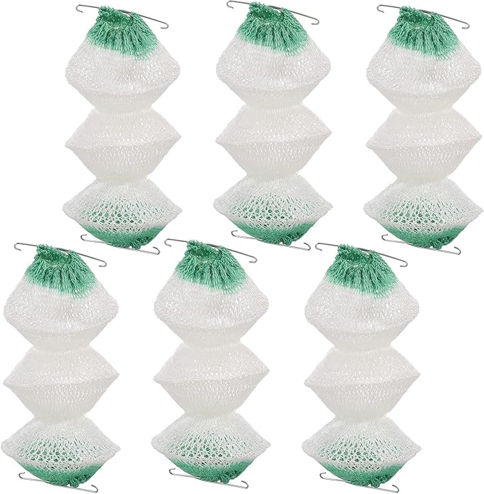 6 Pcs 3-Layer Propane Lantern Mantles Insta-Clip 2#95 Mantles Lantern Mantles Gas Lantern Mantles