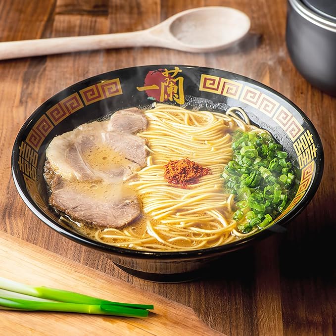 Official ICHIRAN Take-Home Ramen Kit (Pork Bone Broth Flavor), Authentic Tonkotsu Ramen Noodle Soup