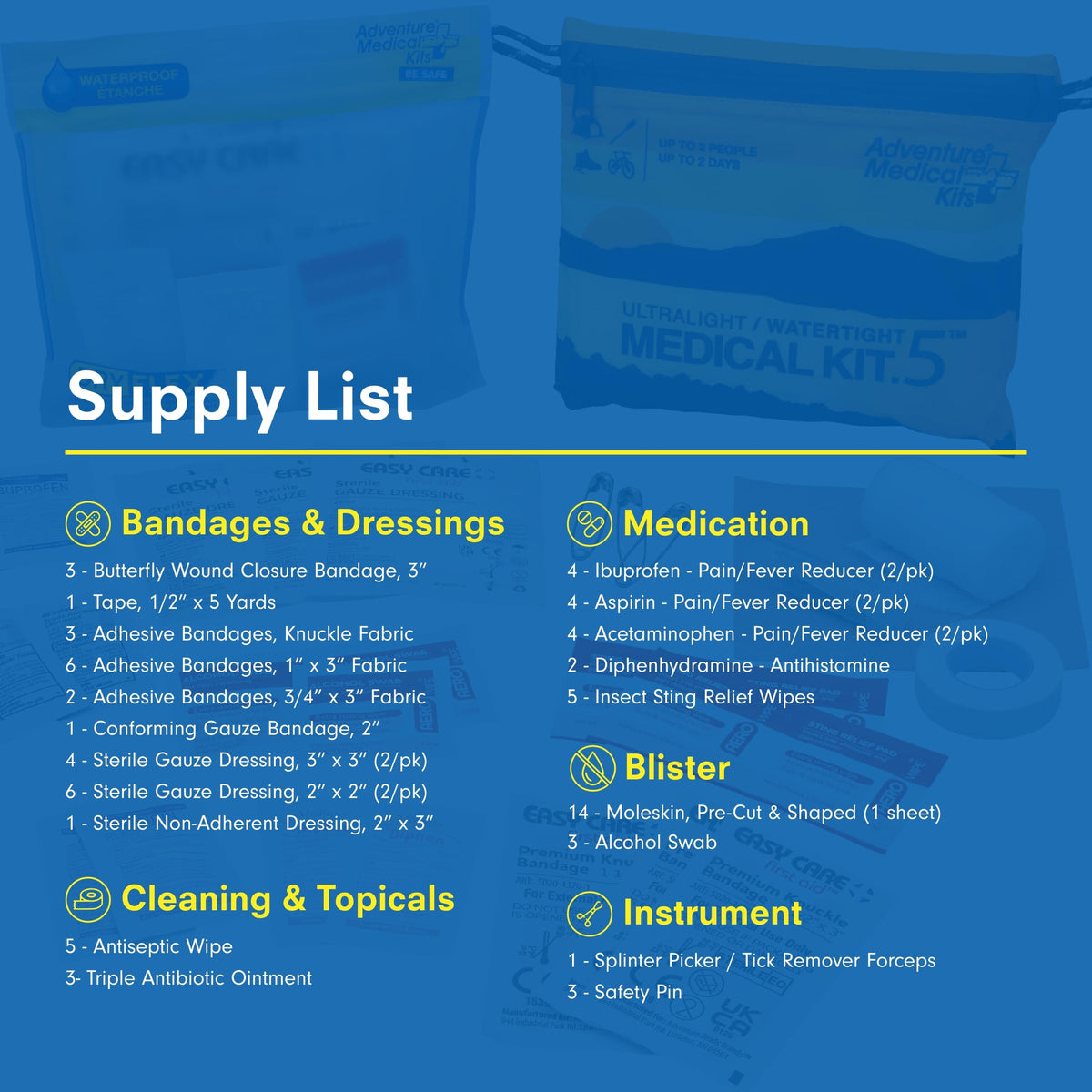 Adventure Medical Kits First Aid Kit - Ultralight - product view 5