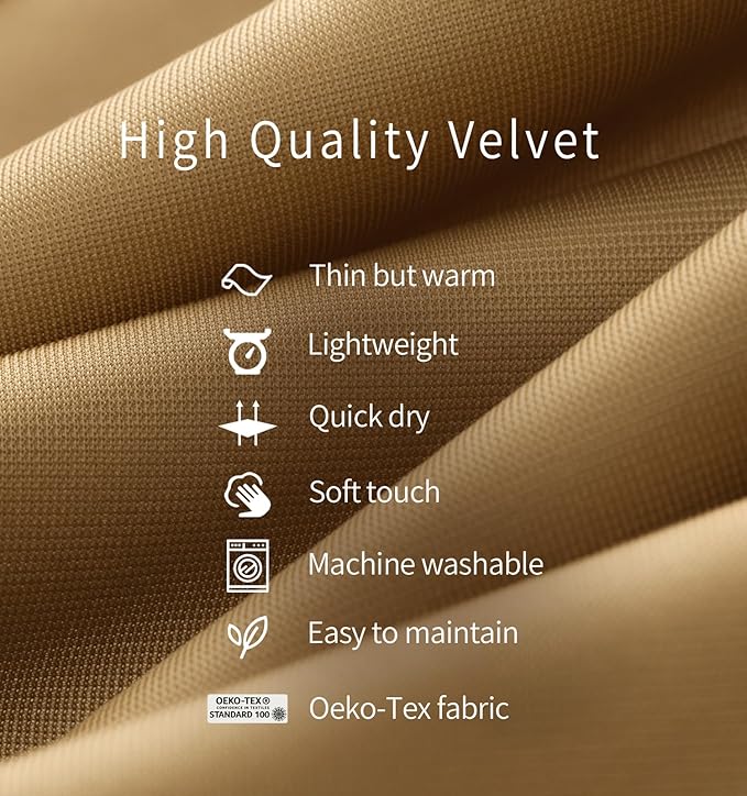 Travel Blanket Lightweight and Breathable, 67 x 48 in Soft Airplane Flight Blanket for Travelers