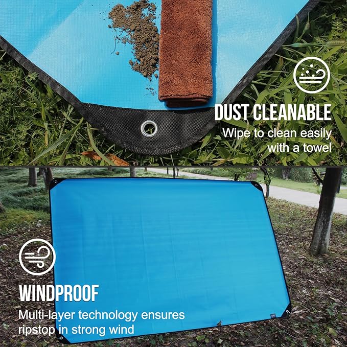 LYN Heavy Duty Emergency Blanket Survival Gear Waterproof Insulated Blanket Emergency Tarp for