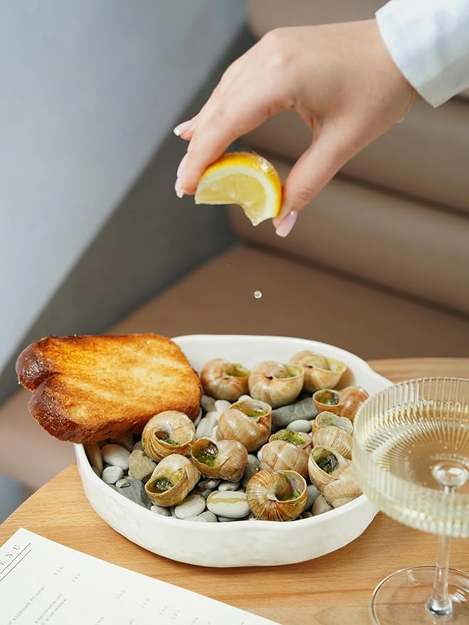 Helix Escargots | 7oz - 3 Pack | By Saveurs de la Terre | Imported from France (XL, 3 Pack) |