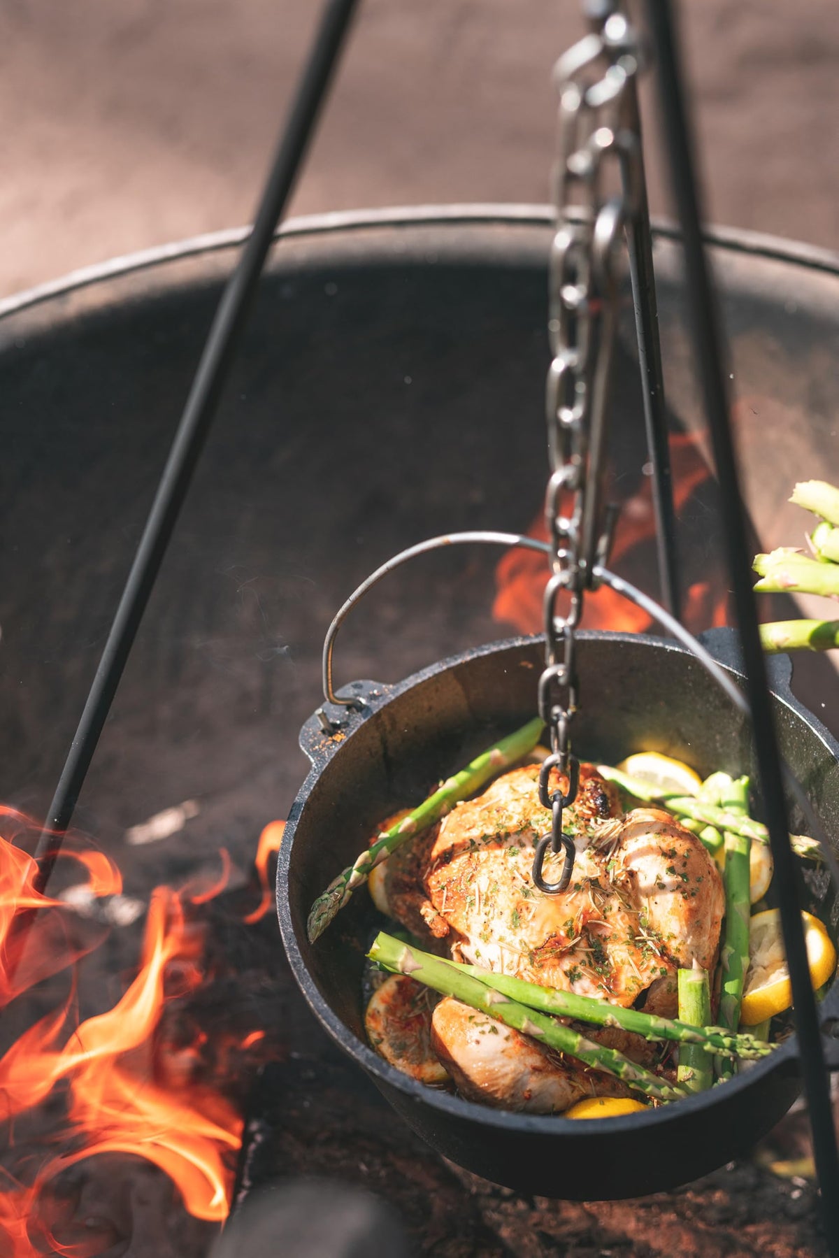 Stansport Cast Iron Dutch Oven - 2 QT, Pre-Seasoned, Cast Iron - product view 6