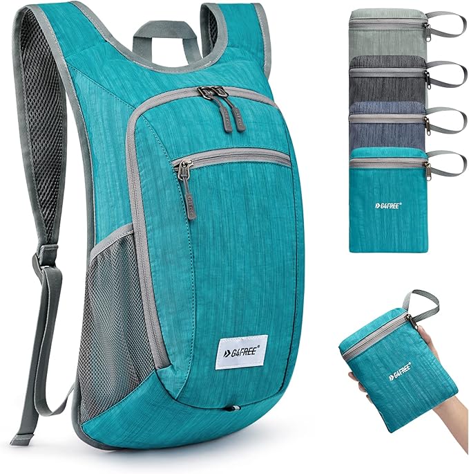 G4Free 10L/15L Hiking Backpack Lightweight Packable Hiking Daypack Small Travel Outdoor Foldable