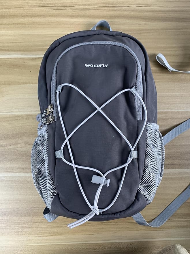 WATERFLY 12L Small Hiking Backpack: Day Pack Lightweight Travel Bag Camping Fitness Cycling Outdoor