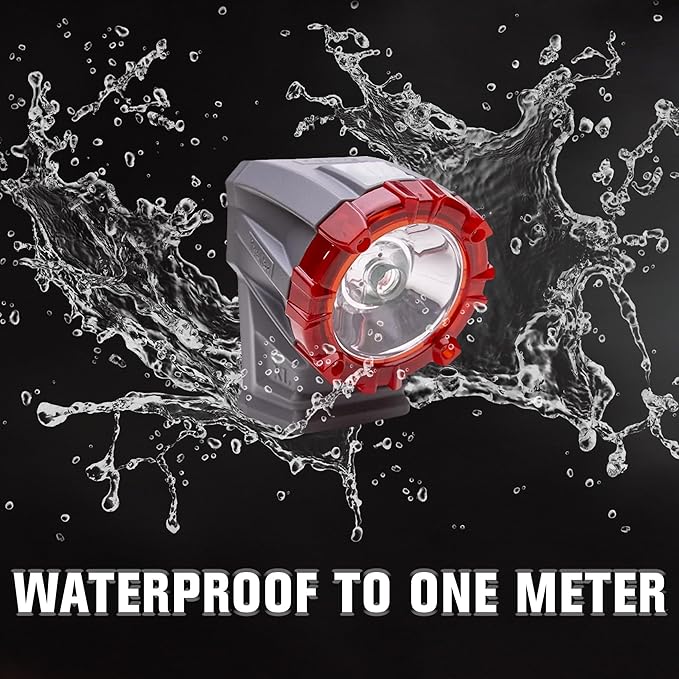 Koehler LI-8000-XL LED Cap Lamp ??MSHA Certified, 185 Lumens, Water & Drop Proof, Advanced LED