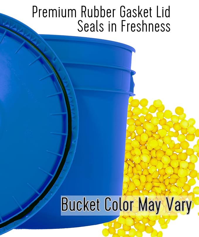 CLEAR CREEK Certified Glyphosate Residue Free Yellow Split Peas | 25 lb Bucket | Non-GMO | Kosher |