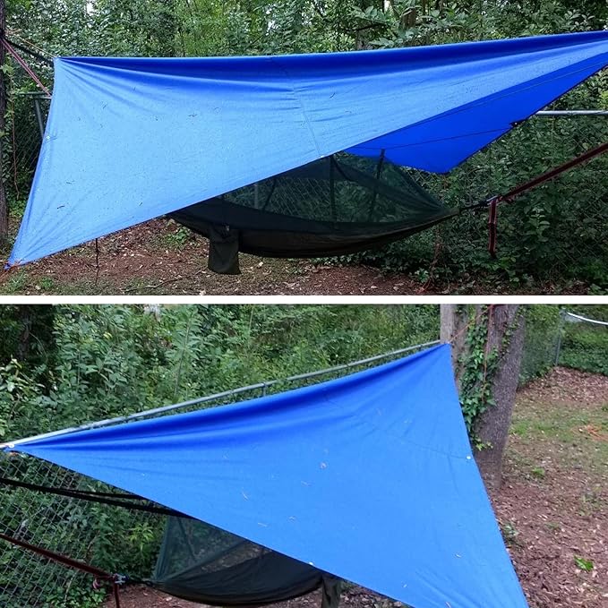 TRIWONDER Hammock Rain Fly Waterproof Tarp Camping Tent Footprint Ground Cloth Backpacking Tarp