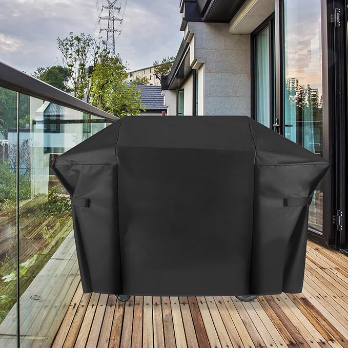 Grill Cover for Weber Genesis II 4 Burner and LX 400 Series Genesis E310 Grill, 65 Inch 7131 Heavy