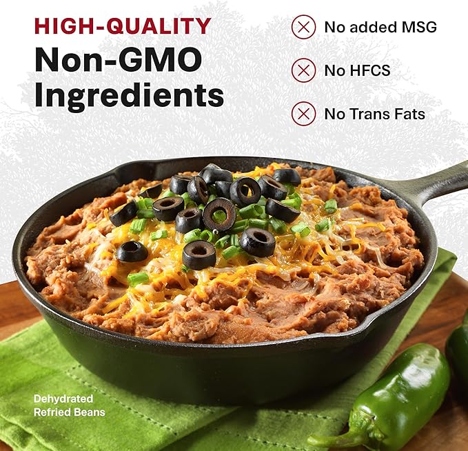 Legacy Food Storage Side Dishes, Emergency Food Supply, 6 Sides, 24 Servings, Up to 25 Year Shelf