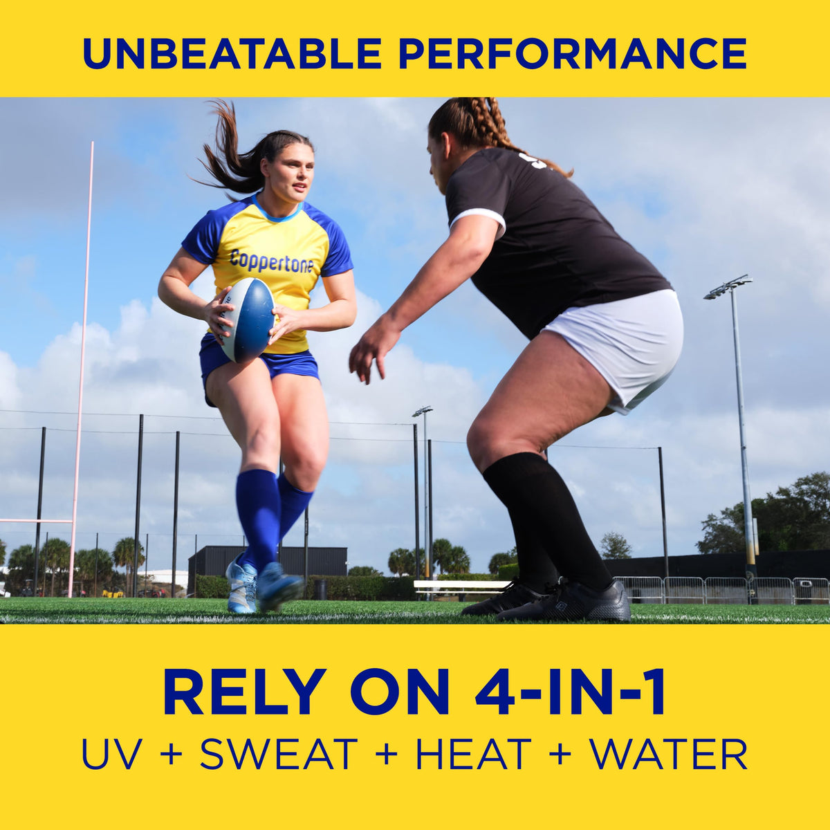 Coppertone Sport Sunscreen Spray SPF 50, Water Resistant Broad Spectrum UVA/UVB Spray Sunscreen