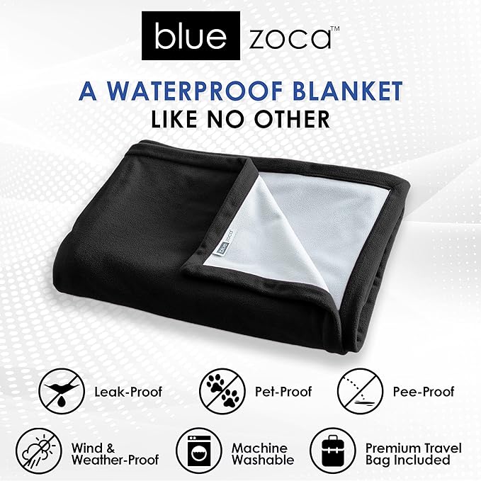 Waterproof Blanket | Machine Washable Dog Bed Cover | Water Proof Blanket to Protect Your Bed Couch