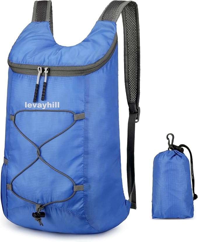 16L Lightweight Foldable Hiking-Backpack Small Packable-Daypack For Travel,Ultralight