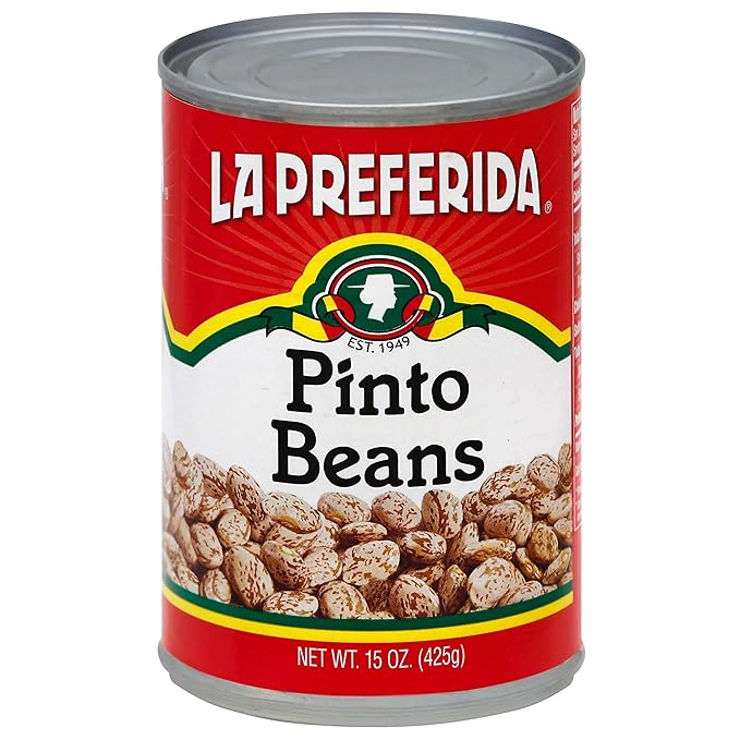 La Preferida Beans Pinto (Frijoles Pinto), 15-Ounce (Pack of 24)