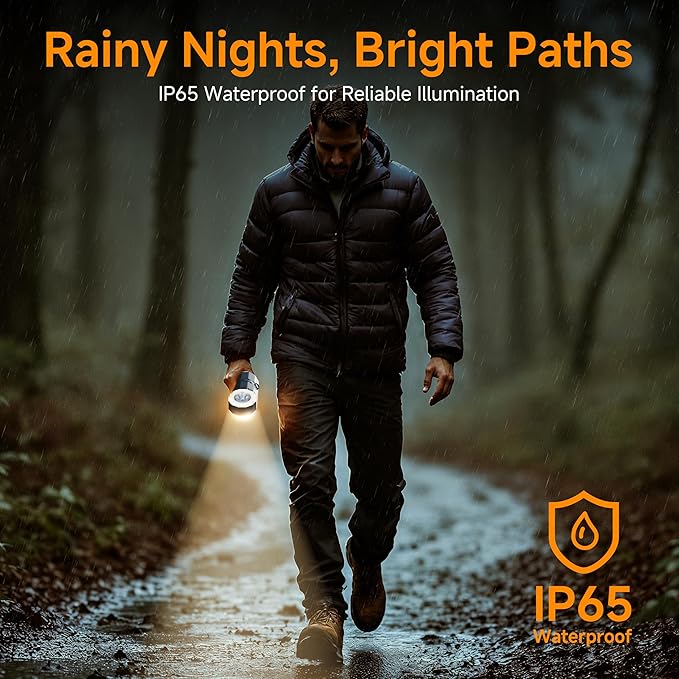 Rechargeable 21000mAh Camping Light, Telescopic Camping Lights, Collapsible Magnetic Camping