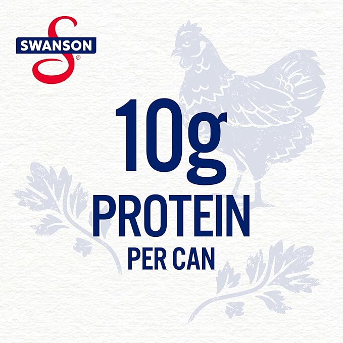 Swanson Canned Chicken a la King With White and Dark Chicken Meat, 10.5 OZ Can