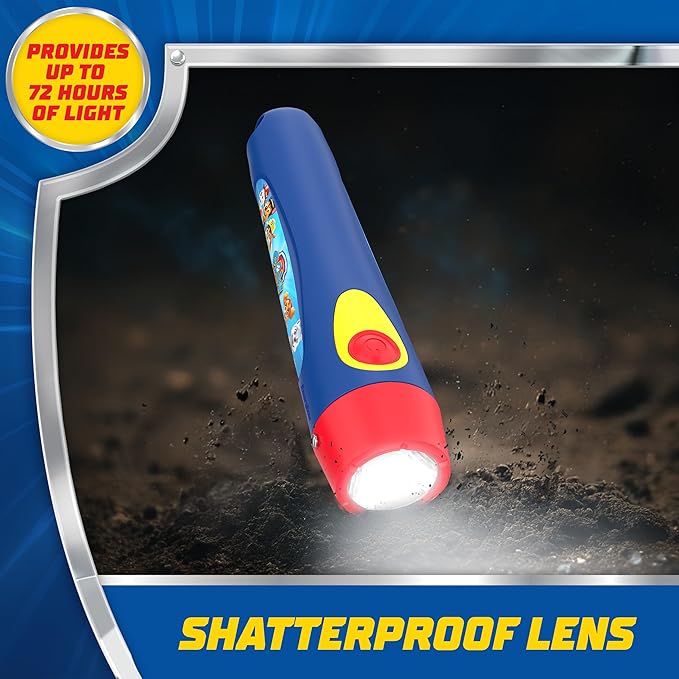 Energizer PAW Patrol Flashlights (2-Pack), Paw Patrol Toys for Boys and Girls, Great Lightweight