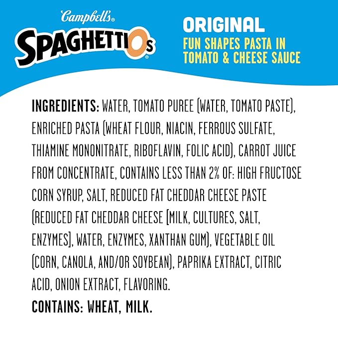 SpaghettiOs Original Star Wars Shaped Canned Pasta, 15.8 oz Can (Pack of 6)