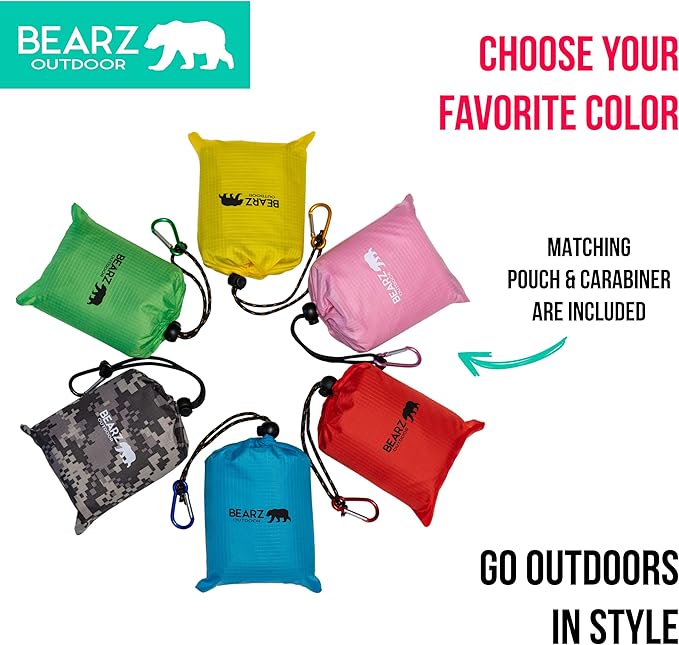 Pocket Blanket - Beach Blanket Waterproof Sandproof, Picnic Blankets Waterproof Foldable