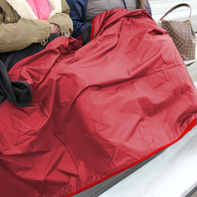 Threadart Outdoor Rainproof & Windproof Thick Stadium Blanket | for Camping, Picnic, Sports