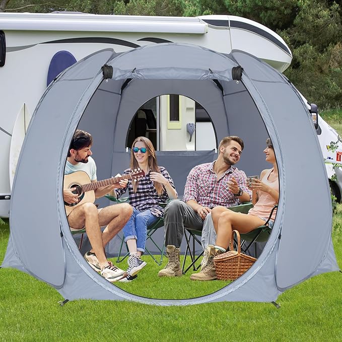 Alvantor Pop Up Screen Tent House Room Instant Outdoor Camping Canopy Sun Shelter Gazebo for Patio