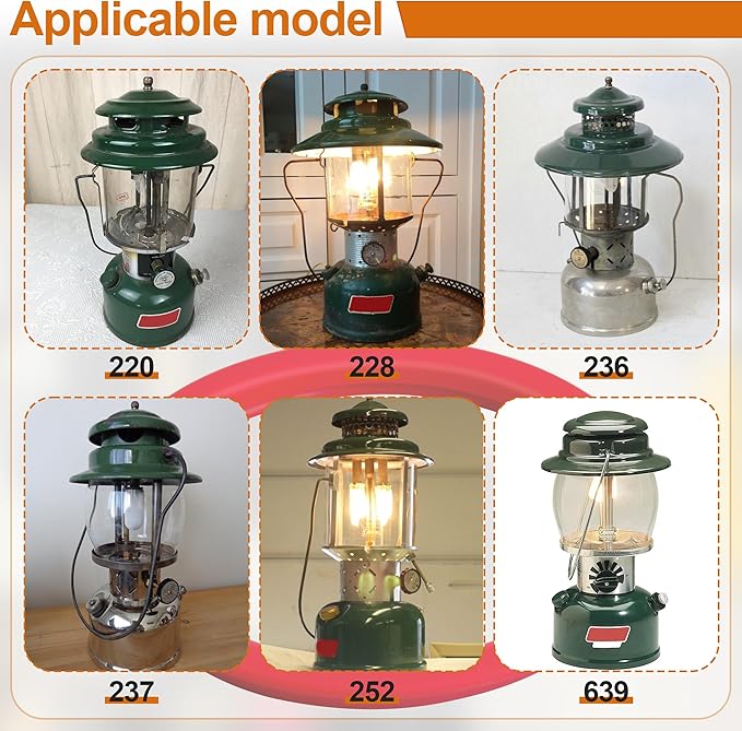 SUNJIKA Camping Kerosene Lamp Silicone Tank Base Protector for Coleman Lanterns, Scratch-Resistant