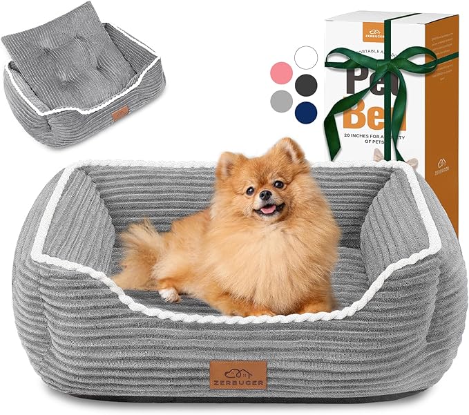 Orthopedic Dog Bed for Medium Dogs,Dog Sofa Beds Supportive Foam Pet Couch Bed with Removable