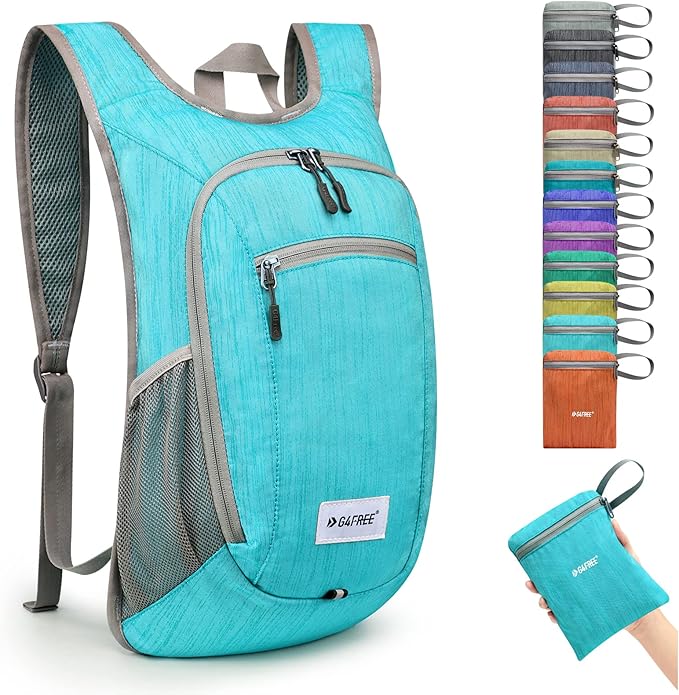 G4Free 10L/15L Hiking Backpack Lightweight Packable Hiking Daypack Small Travel Outdoor Foldable