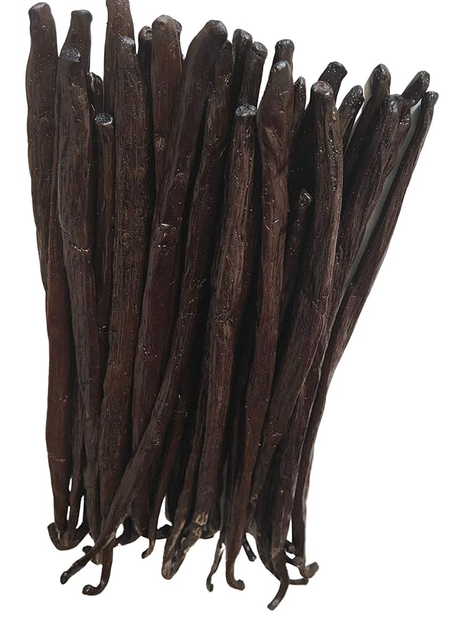 30 Organic Madagascar Vanilla Beans Grade A. Certified USDA Organic. ~6" for Chefs, Extract and