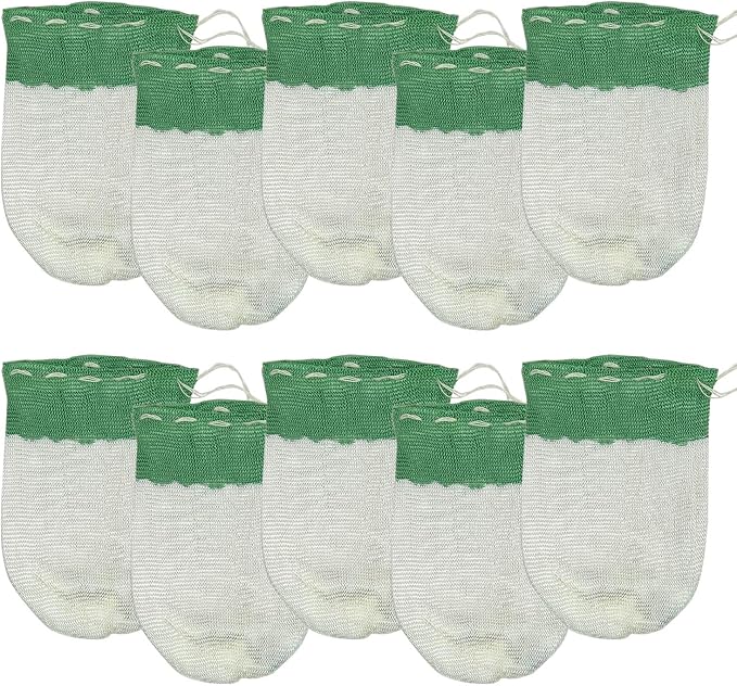 10pcs Propane Lantern Mantles String Tie Lantern Mantles for Outdoor Camping Lantern Natural Fueled