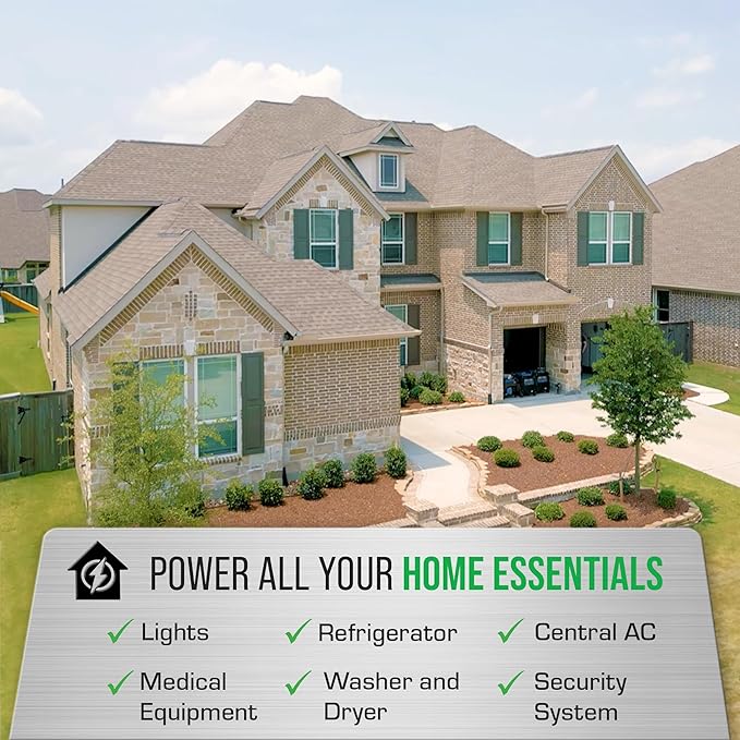 DuroMax XP16000iH 16,000-Watt Dual Fuel Portable Digital Inverter Generator - Gas & Propane, Remote