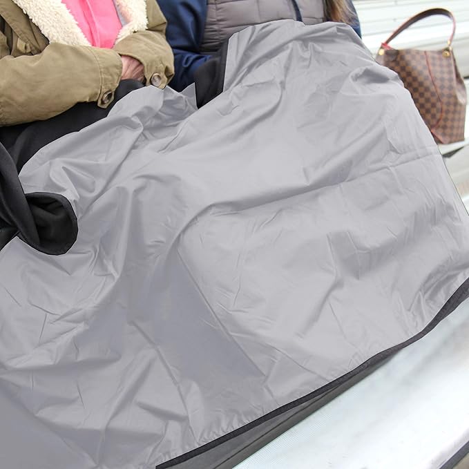 Threadart Outdoor Rainproof & Windproof Thick Stadium Blanket | for Camping, Picnic, Sports