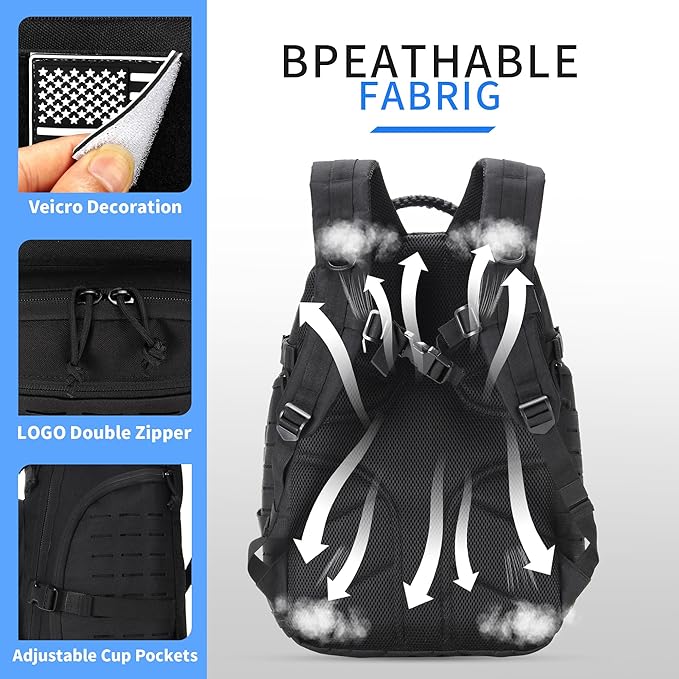 30L Hiking Backpack Lightweight Outdoor Daypack Camping Backpack Outdoor Travel Daypack Day Pack