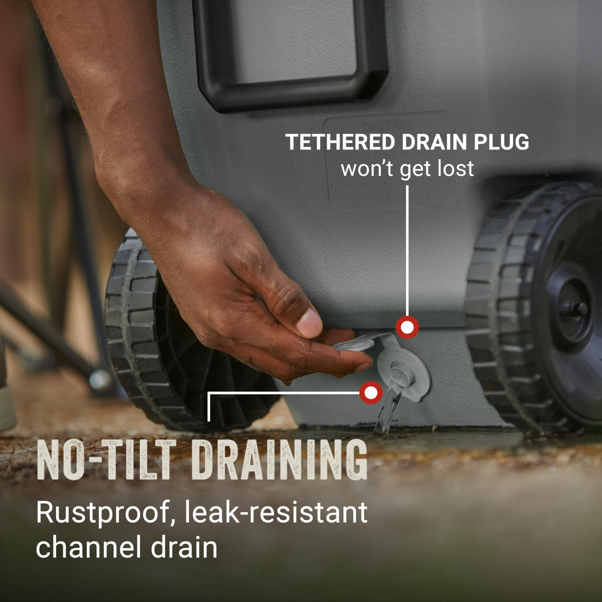 Coleman Classic Series Insulated Portable Rolling Cooler with Wheels, Leak-Resistant Outdoor Hard