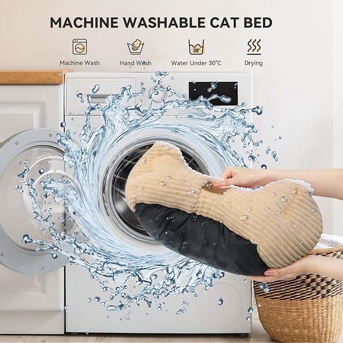 Rectangle Cat Dog Bed for Large Medium Small Pets Indoor Outdoor Machine Washable Sleeping Sofa