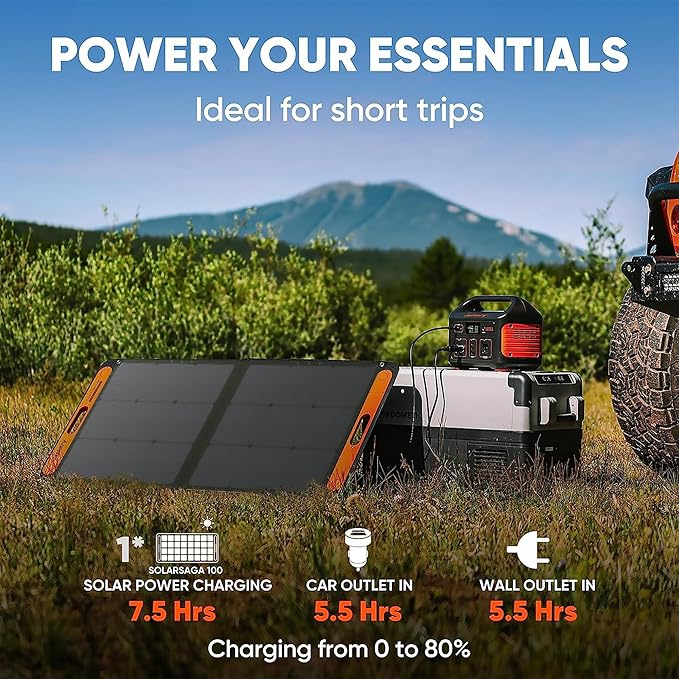 Jackery Solar Generator Explorer 500, 518Wh Portable Power Station Mobile Lithium Battery Pack with