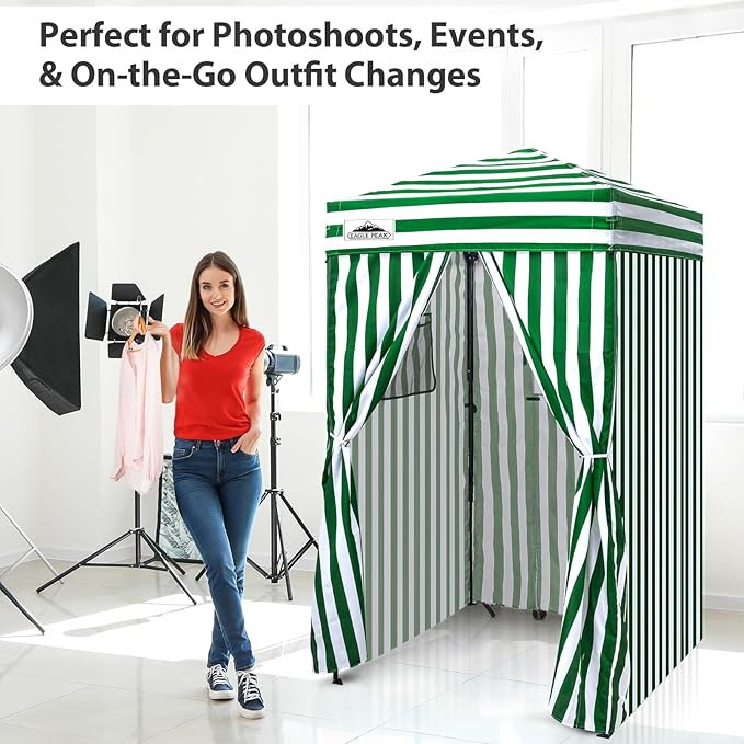 EAGLE PEAK Flex Ultra Compact 4x4 Pop-up Canopy, Sun Shelter, Changing Room, Portable Privacy