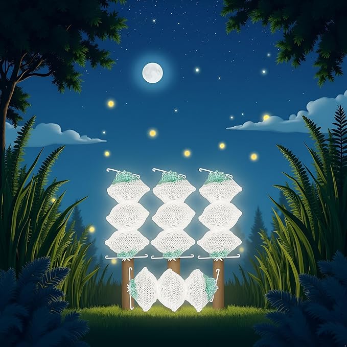 4 Pack Lantern Mantles Bulk Accordion Shape 95 On Attractive Design Double-Clip Three-Layer Gauze