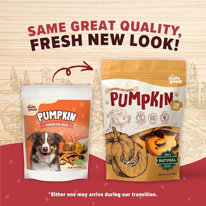Pumpkin Chips for Dogs ??100% Natural Single Ingredient Dog Treats ??Crunchy & Crispy ??Easy to
